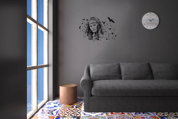 KIZILDERİLİ FOLYO STİCKER - Resim 2