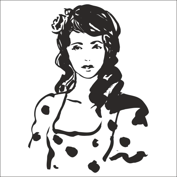 KADIN FOLYO STİCKER ürün görseli