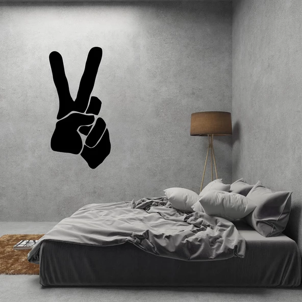 ZAFER İŞARETİ FOLYO STİCKER - Resim 2