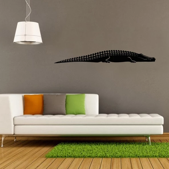 TİMSAH FOLYO STİCKER - Resim 2