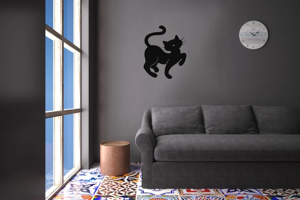 KEDİ FOLYO STİCKER - Resim 2