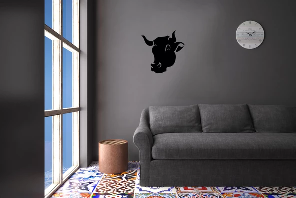 BOĞA BAŞI FOLYO STİCKER - 2