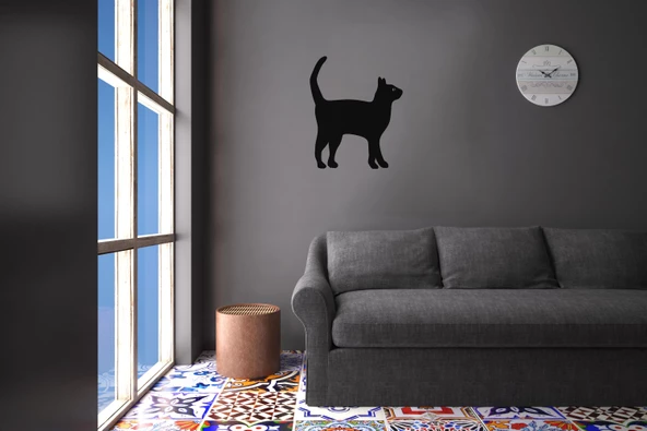 KEDİ FOLYO STİCKER - Resim 2