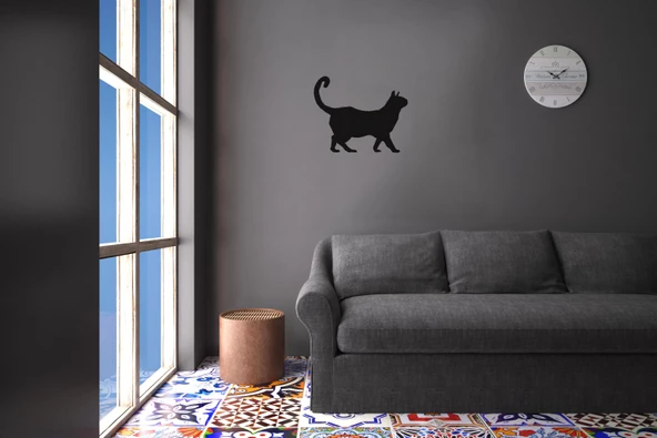 KEDİ FOLYO STİCKER - Resim 2