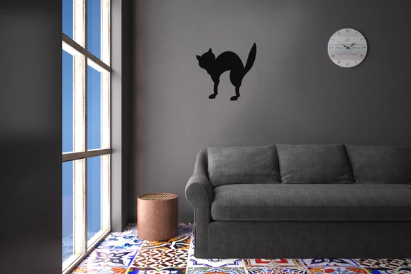 KEDİ FOLYO STİCKER - Resim 2