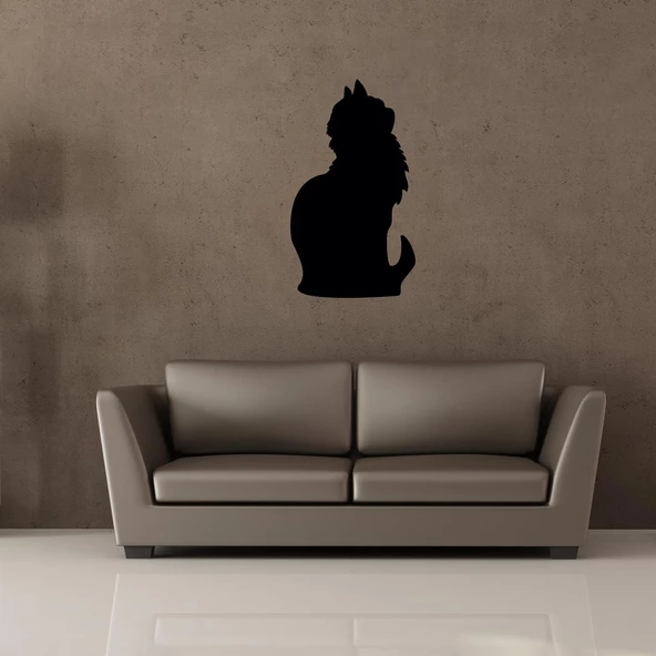 KEDİ FOLYO STİCKER - Resim 2