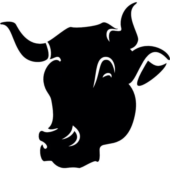 BOĞA BAŞI FOLYO STİCKER