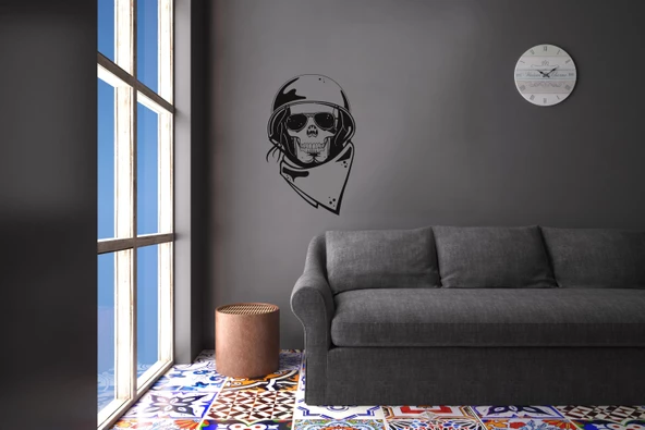 KURU KAFA FOLYO STİCKER - 2