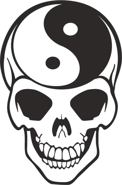 KURU KAFA FOLYO STİCKER