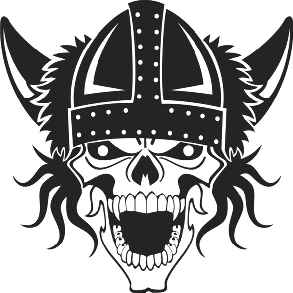 KURU KAFA FOLYO STİCKER ürün görseli 1