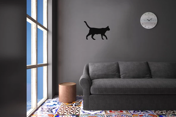 KEDİ FOLYO STİCKER - Resim 2