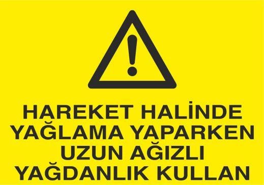 Hareket Halinde Uyarı Levhası ürün görseli 1