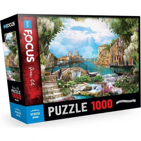 Blue Focus 1000 Parça Puzzle - Venedik
