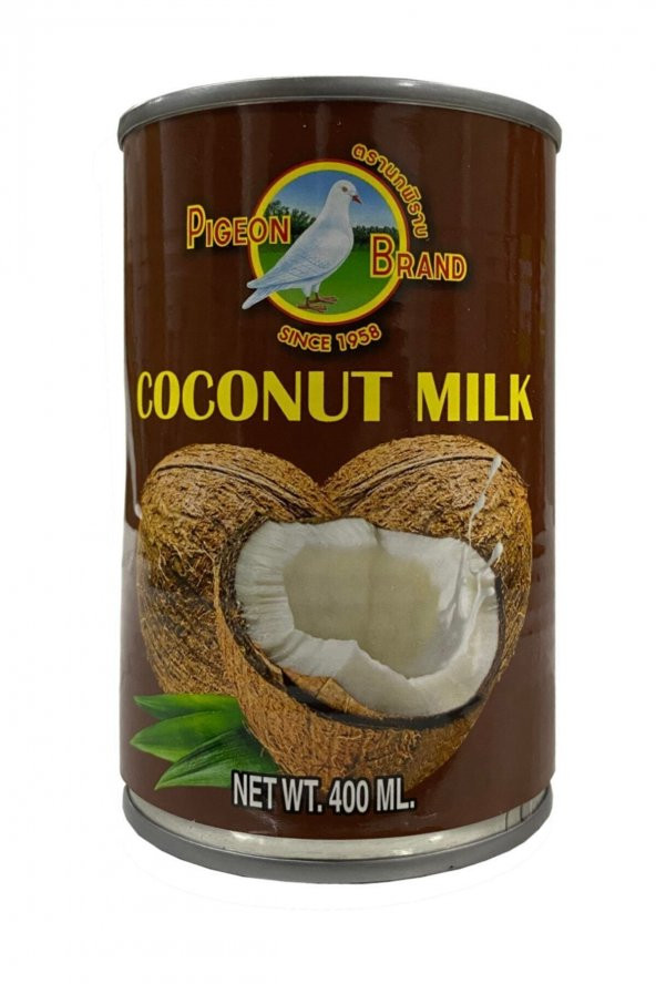 Pigeon Brand Coconut Milk, Hindistan Cevizi Sütü, 400 ml