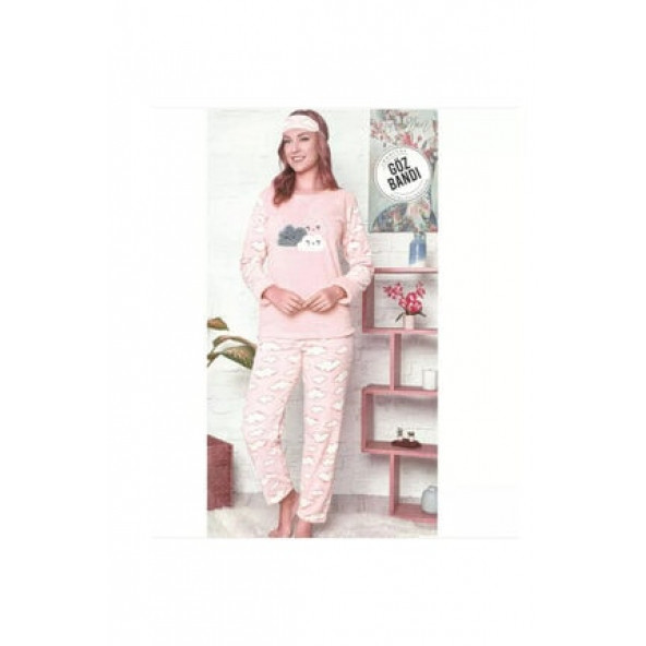 Glisa 1050 pijama takımı (Gri) M (MEDİUM) BEDEN