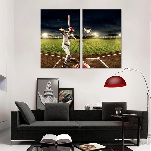 Beyzbol Kanvas Tablo - 2