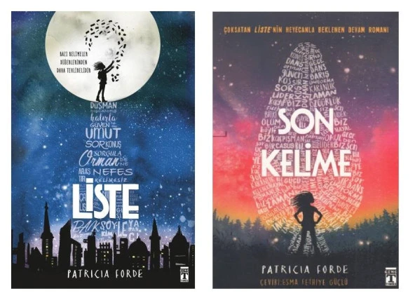 Patricia Forde Liste + Son Kelime 2 Kitap Bilim Kurgu Romanı