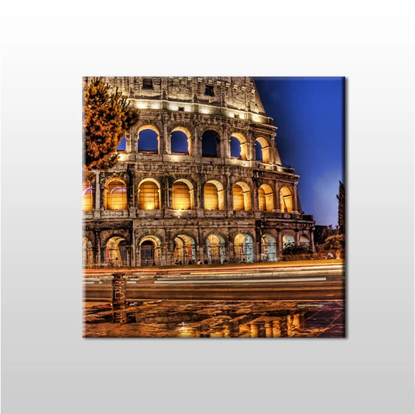 İtalya Tarihi Manzara Kanvas Tablo