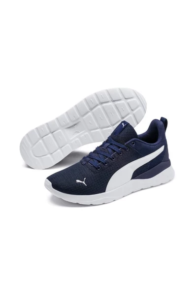 Puma Anzarun Lite Erkek Lacivert Günlük Spor Ayakkabı 37112805 - 4