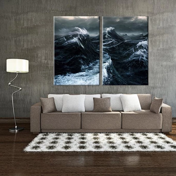 Fırtına Kanvas Tablo - 2