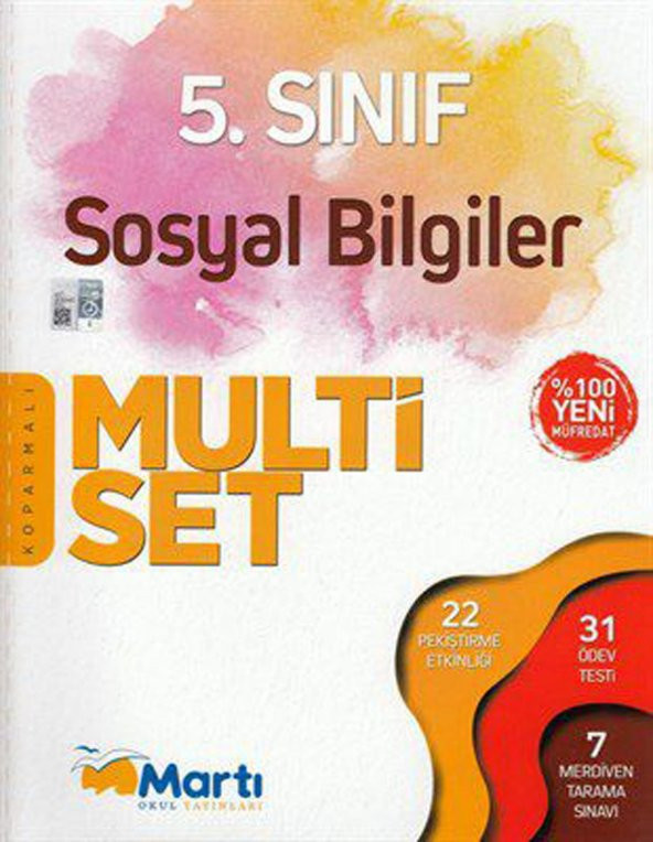 Martı 5.Sınıf Sosyal Bilgiler Koparmalı Multi Set - 1