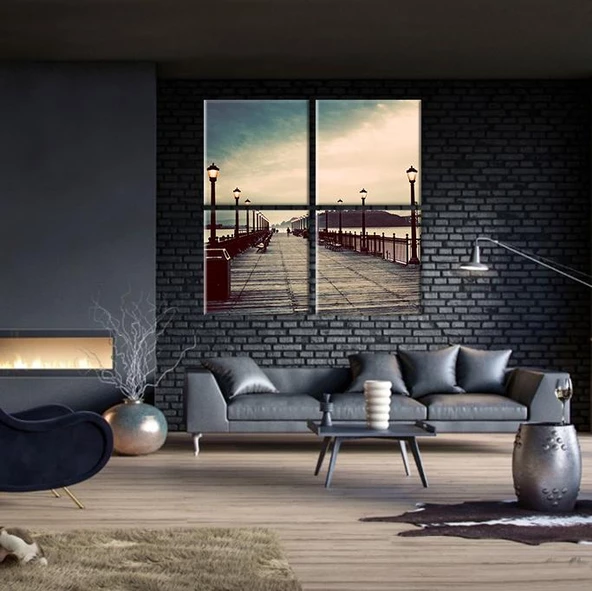 İskele Kanvas Tablo - Resim 2