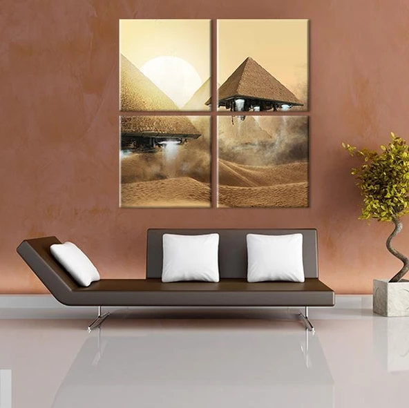 Piramitler Kanvas Tablo - Resim 2