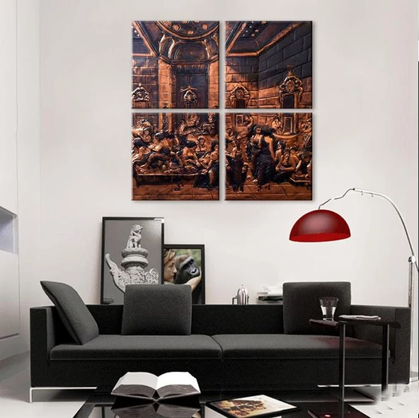 Bakır Tablo Kanvas Tablo - Resim 2