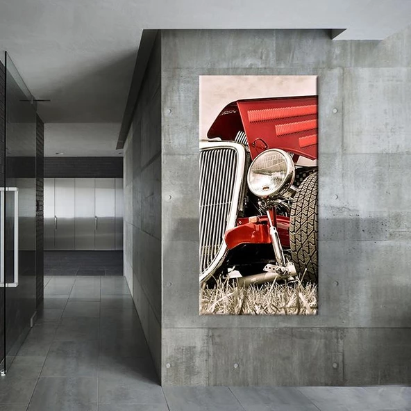 Klasik Araba Kanvas Tablo - Resim 2