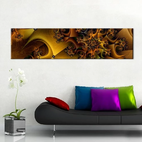 3D Motif Kanvas Tablo - 2