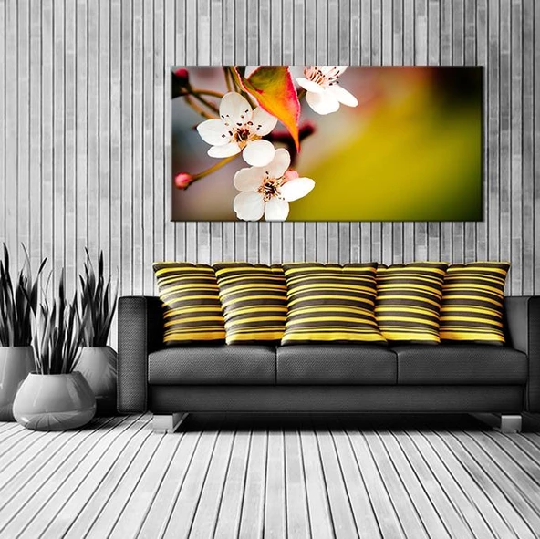 Bahar Ve Çiçekler Kanvas Tablo - 2