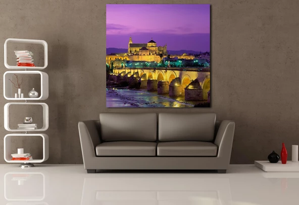 ANTİK ŞEHİR KANVAS TABLO - Resim 2