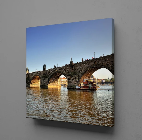 KÖPRÜ ALTI AKARSU KANVAS TABLO ürün görseli 1