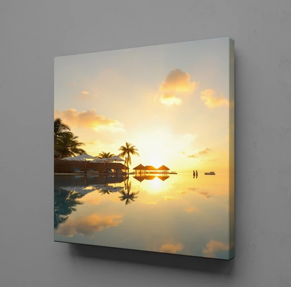 GÖKYÜZÜNÜN YANSIMASI KANVAS TABLO ürün görseli 1