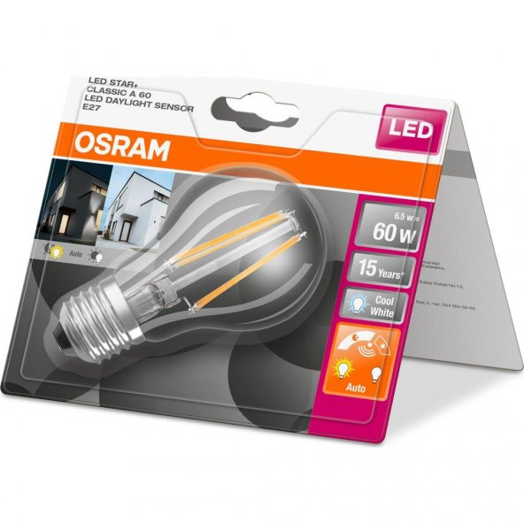 Osram Led Star Gece Gündüz Sensörlü 6,5W 4000K Günışığı - 2
