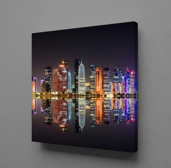 IŞIKLI DENİZ YANSIMASI KANVAS TABLO ürün görseli 1