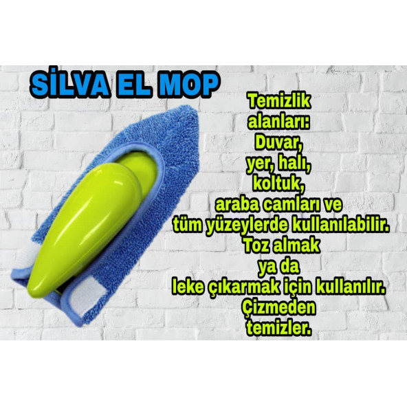 SİLVA Mikrofiber El Mopu