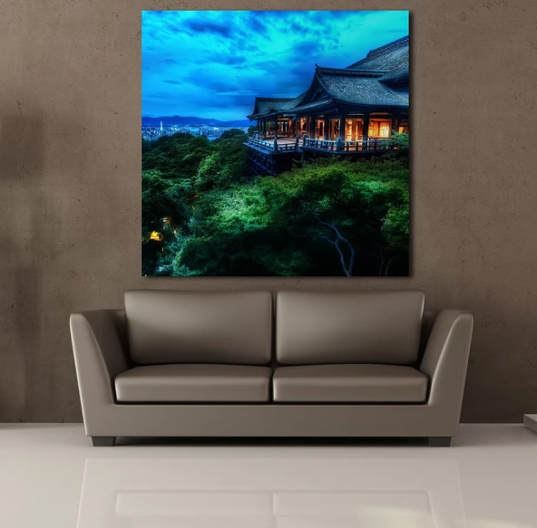 MANZARA KANVAS TABLO - Resim 2