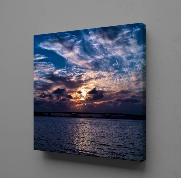 GÖKYÜZÜ DENİZ KANVAS TABLO ürün görseli