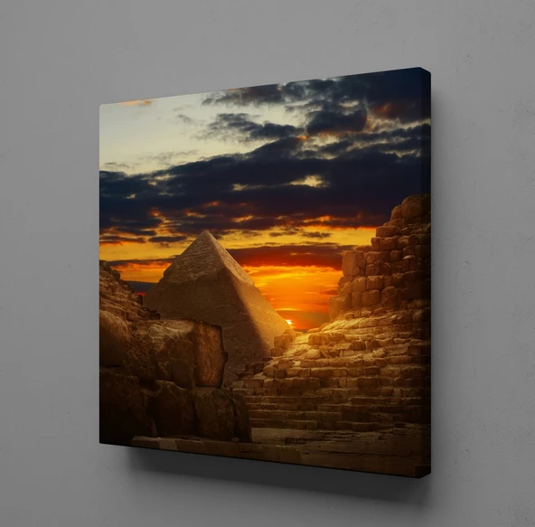 PİRAMİTLER KANVAS TABLO ürün görseli