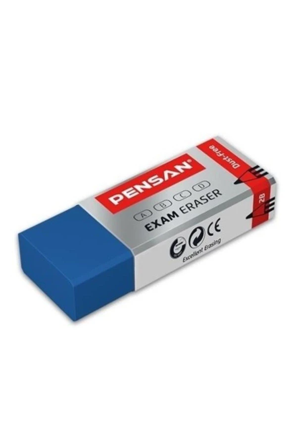 Pensan Sınav Silgisi Mavi Sınav Silgisi (24 Lü Paket) - Resim 2