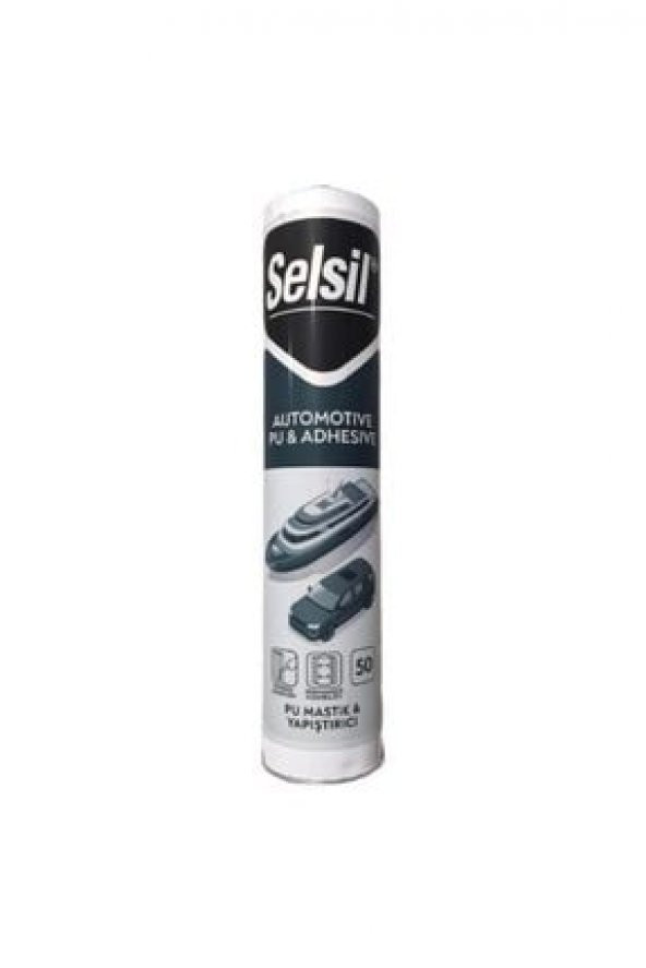Beyaz Pu Mastik Ve Yapıştırıcı Çelik Silikon 280 Ml