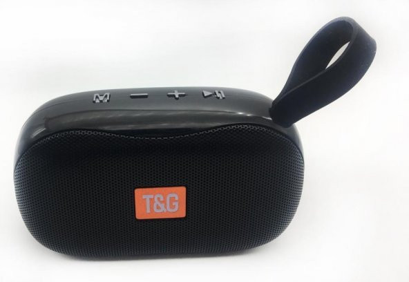 Tg-173 Mini Hoparlör Taşınabilir Kablosuz Bluetooth Hoparlör Açık Siyah