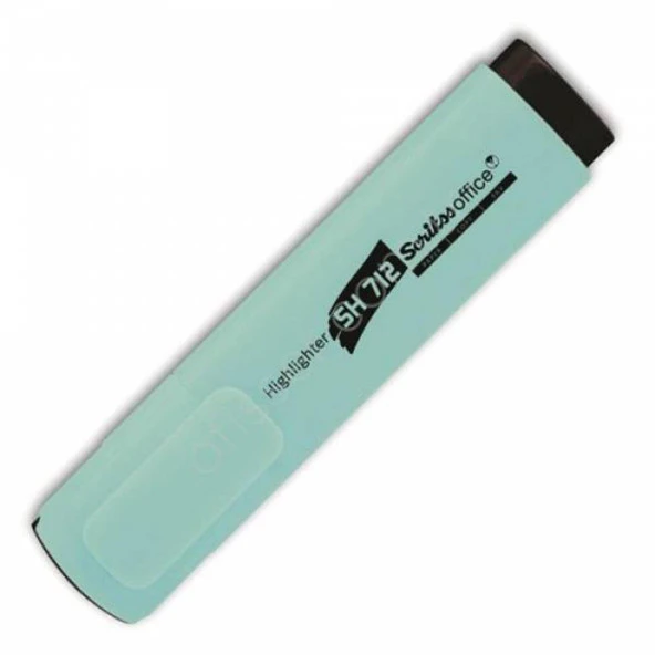 Scrikss Fosforlu Kalem Pastel Turkuaz Sh-712 (1 Adet)