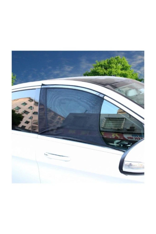 Araba Araç Yan Cam Perdesi Güneşlik Gölgelik Güneş Koruyucu Çocuk Ve Bebekler Için Arka Koltuk Perde 2 Adet - Resim 4