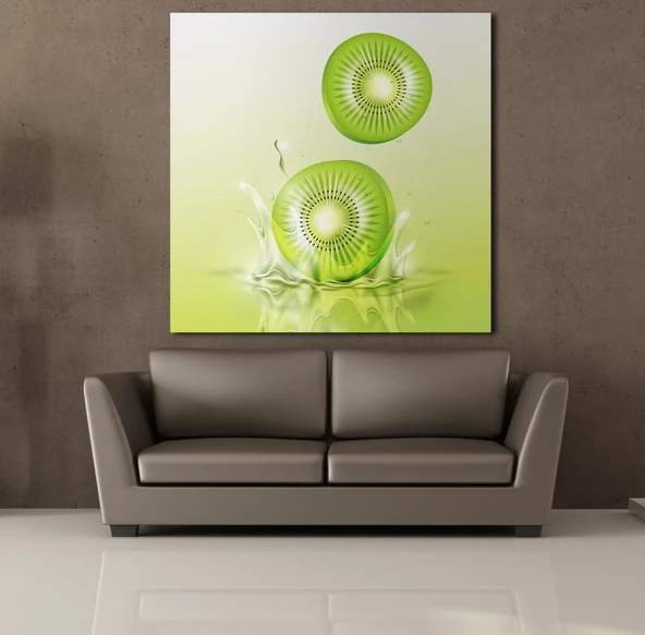 KİVİ KANVAS TABLO - Resim 2