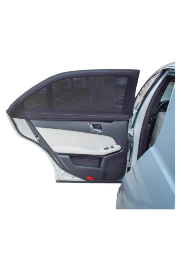 Araba Oto Yan Cam Güneşlik Perde 2 Adet - Resim 2