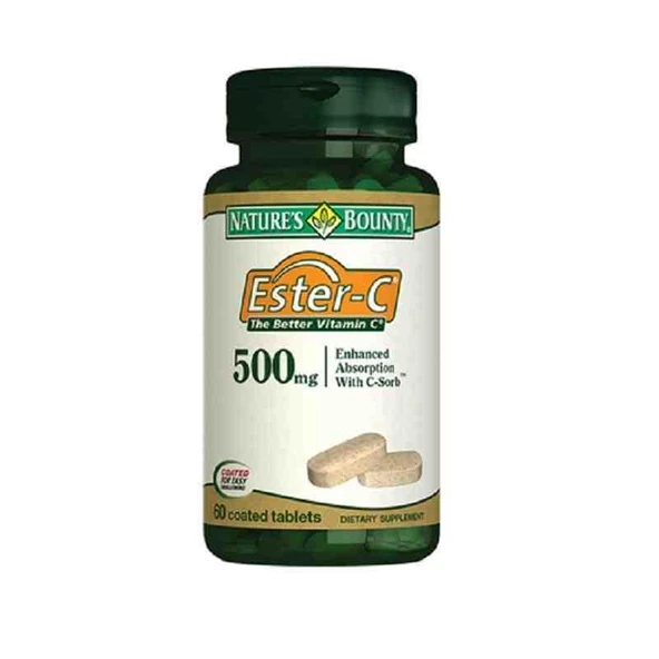 Nature's Bounty Ester-C 500 mg 60 Tablet