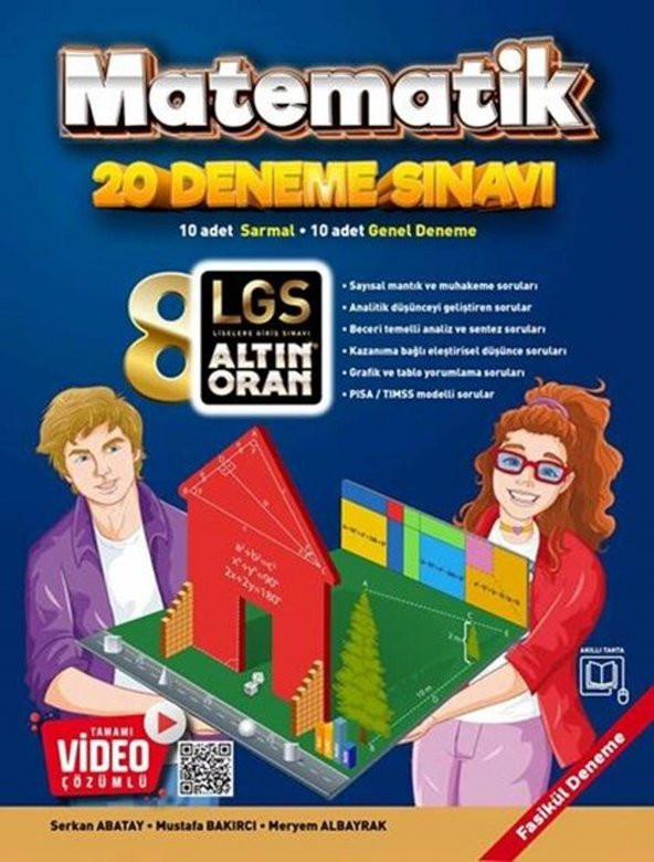 Altın Oran 8.Sınıf Matematik Tamamı Video Çözümlü 20 Deneme