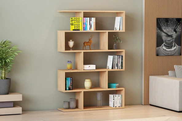 LENDA Zambak Kitaplık - Atlantik Çam